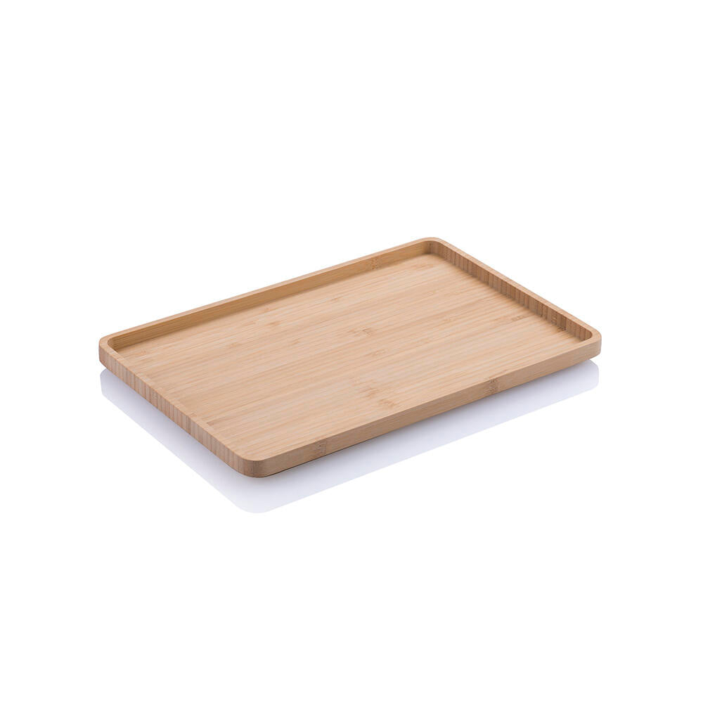 *NQP* Large Rectangle Bamboo Serving Tray