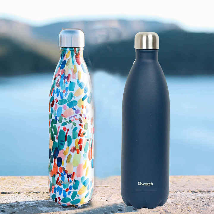 *NQP* Insulated Stainless Steel Bottle - 1 Litre - Arty