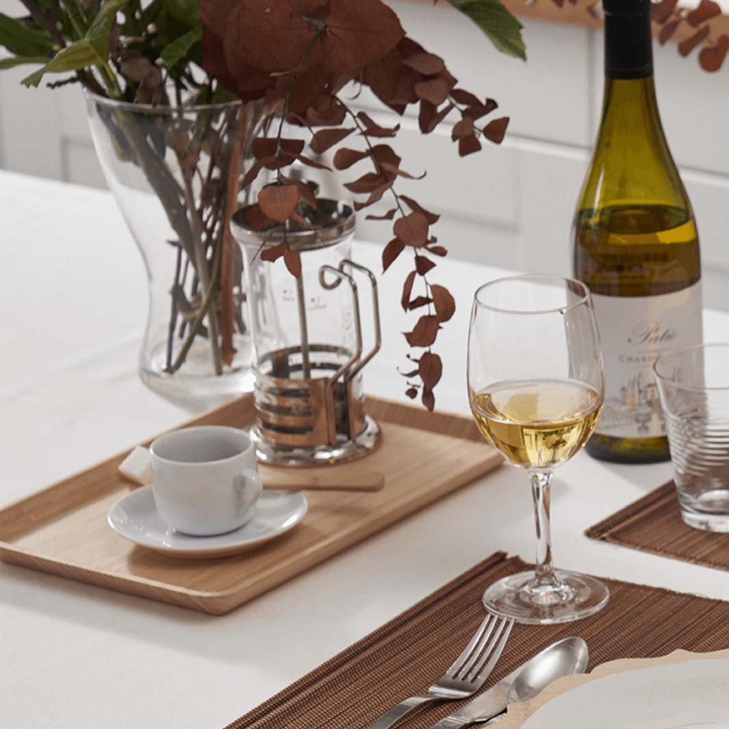 Bamboo Rectangle Serving Tray