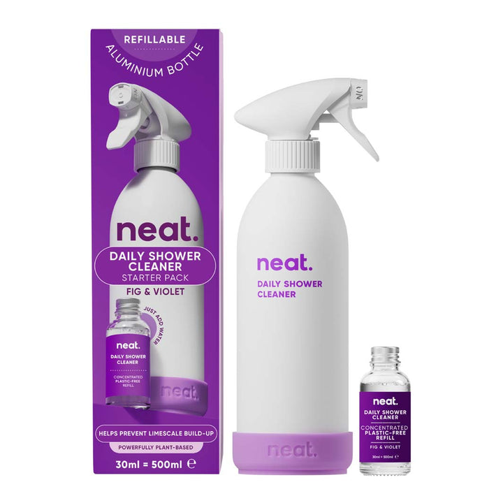 *NQP* Daily Shower Cleaner Starter Pack - Fig & Violet