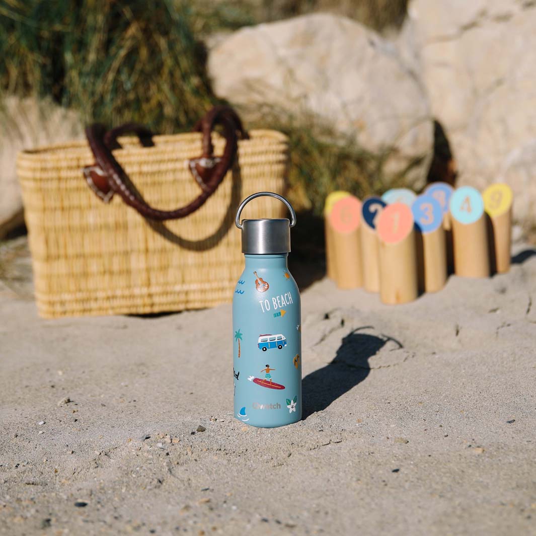 Insulated Stainless Steel Kids Bottle - 350ml -The Honolulu Collection