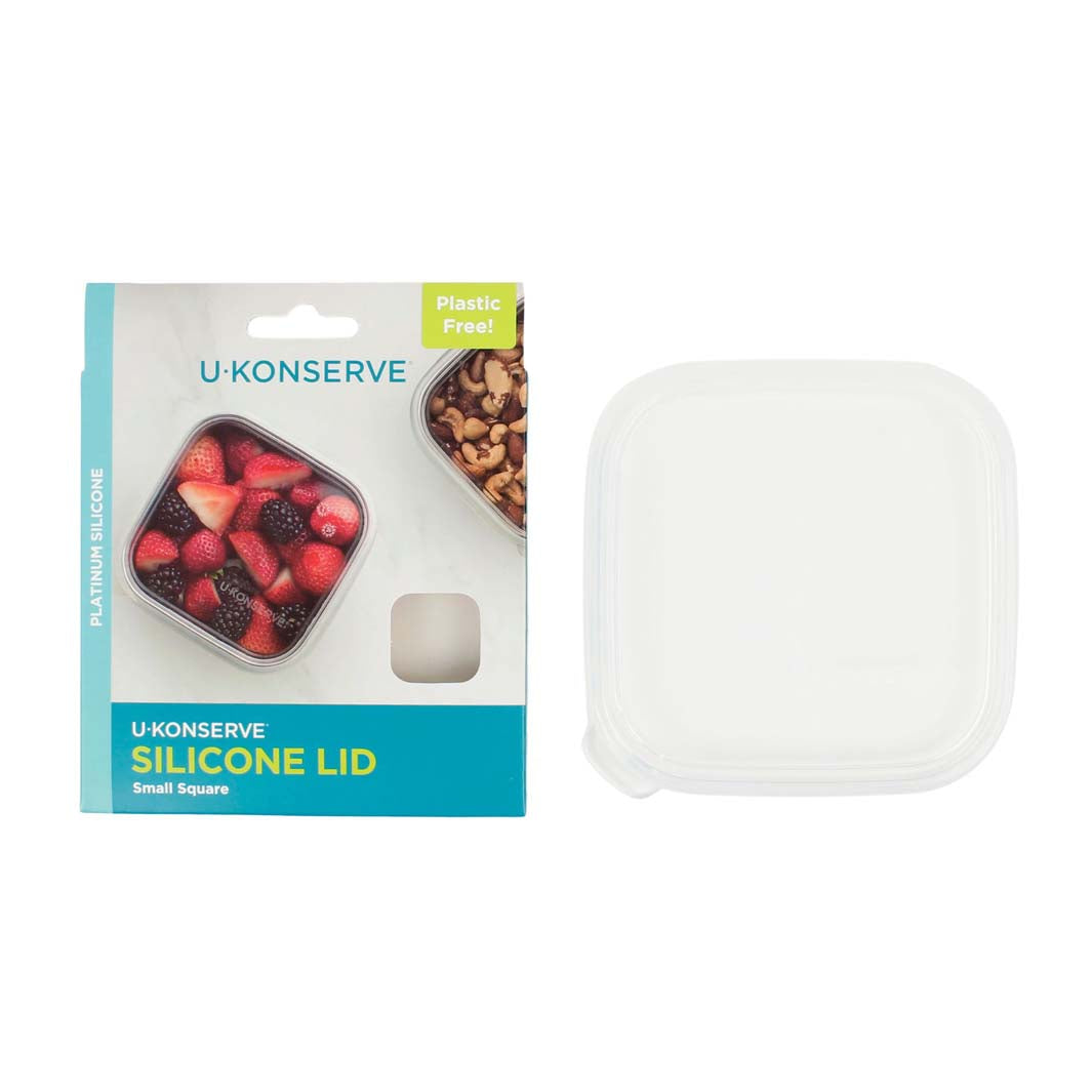 Replacement Silicone Lid For Square Container- Clear