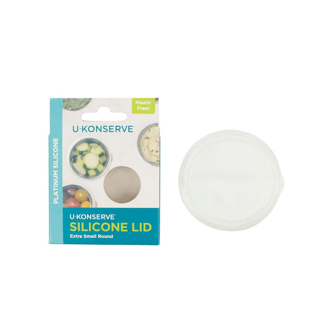Replacement Silicone Lid For Mini Round Container- Clear