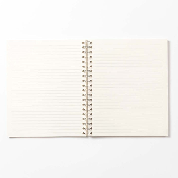 Lined Wirobound Notebook - Medio (A5) - Pils