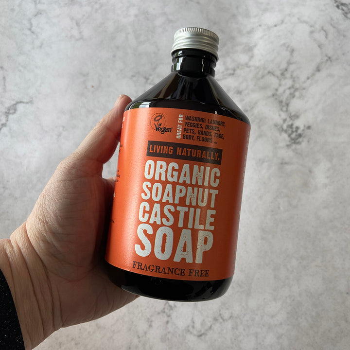 Organic Soapnut Castile Soap - 500ml