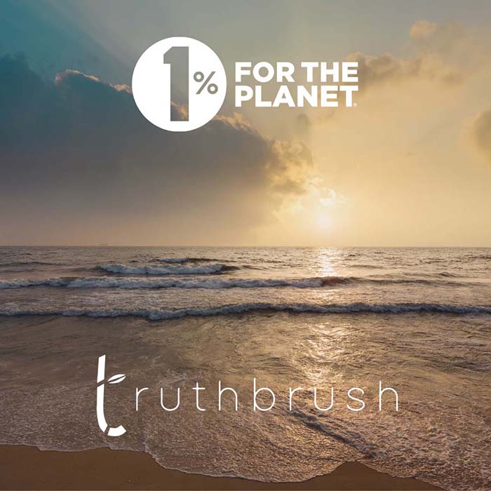 Truthbrush - Storm Grey with Medium Plant Based Bristles