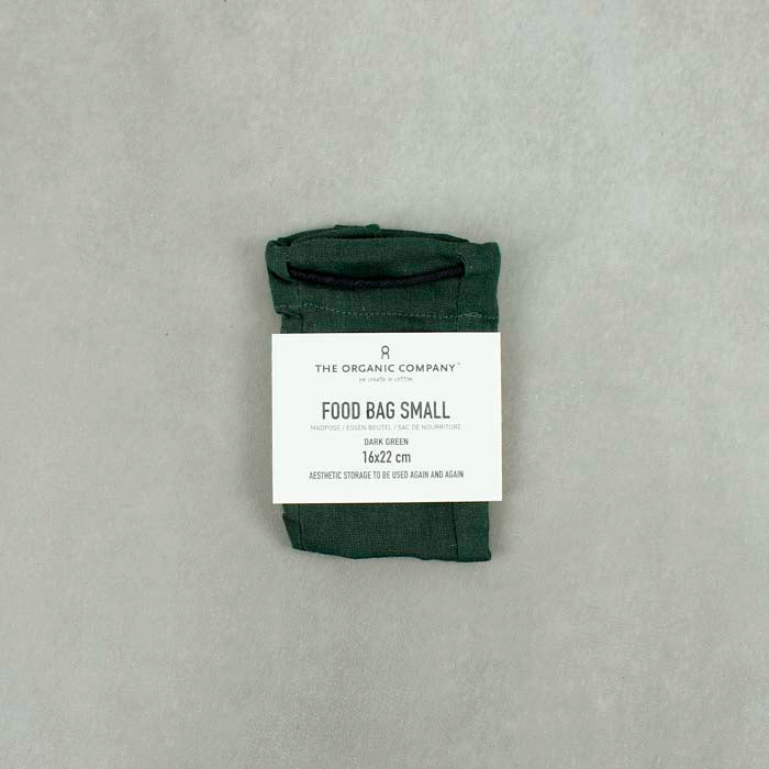Small Food Bag - Dark Green (16 x 22cm)