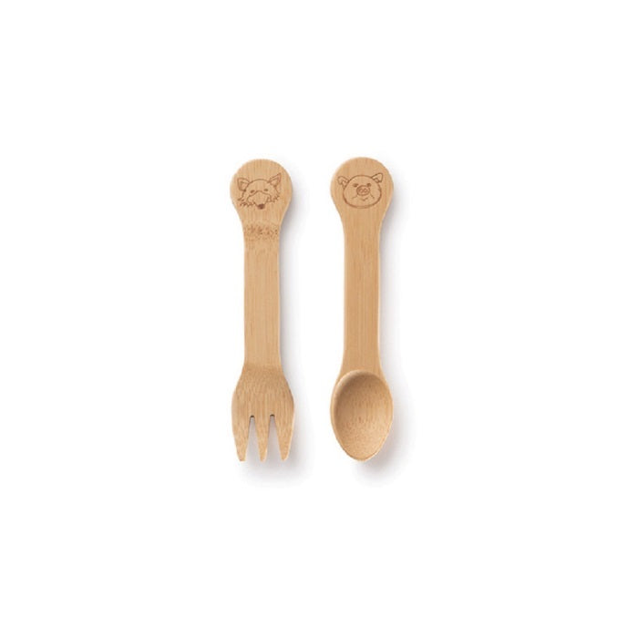 Kid's Organic Bamboo Cutlery - 18M+
