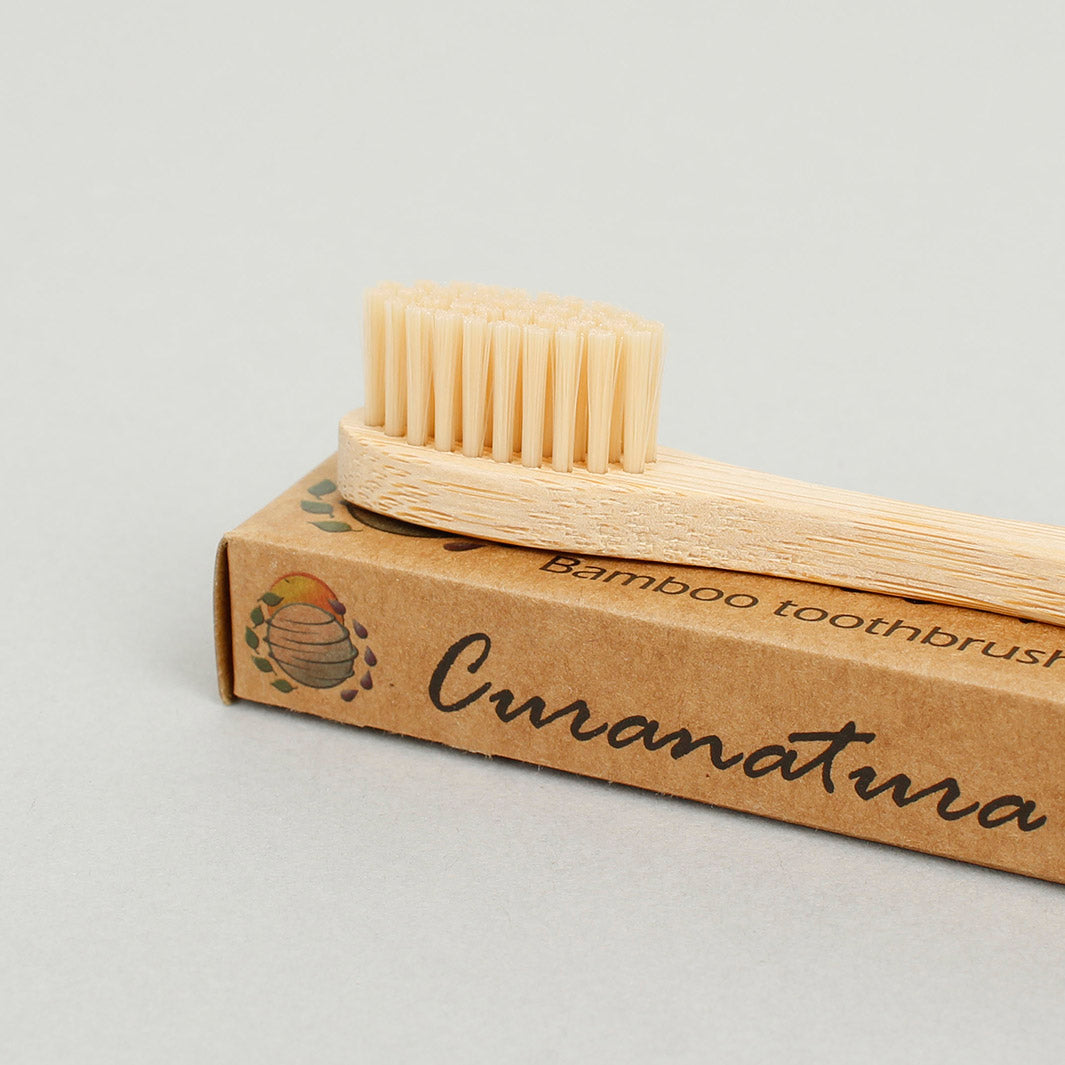 Bamboo 'Bamboo' Toothbrush with Bamboo Bristles (Extra Soft)