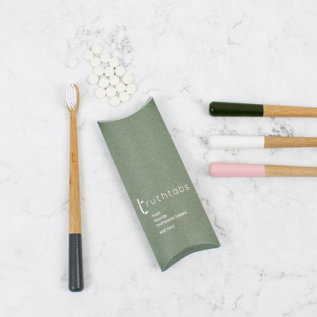 Eco Friendly Toothbrush & Toothpaste Bundle