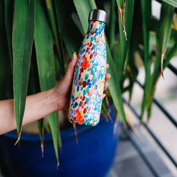 *NQP* Insulated Stainless Steel Bottle - Arty - 500ml