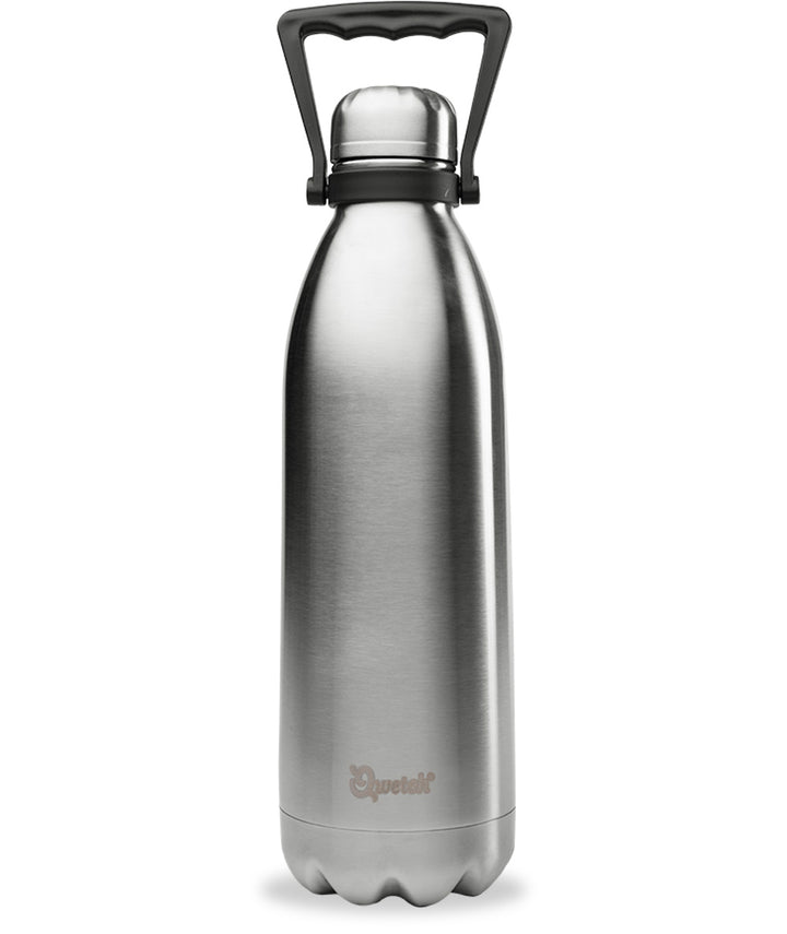 Insulated Stainless Steel Bottle - Brushed Steel - 1.5L