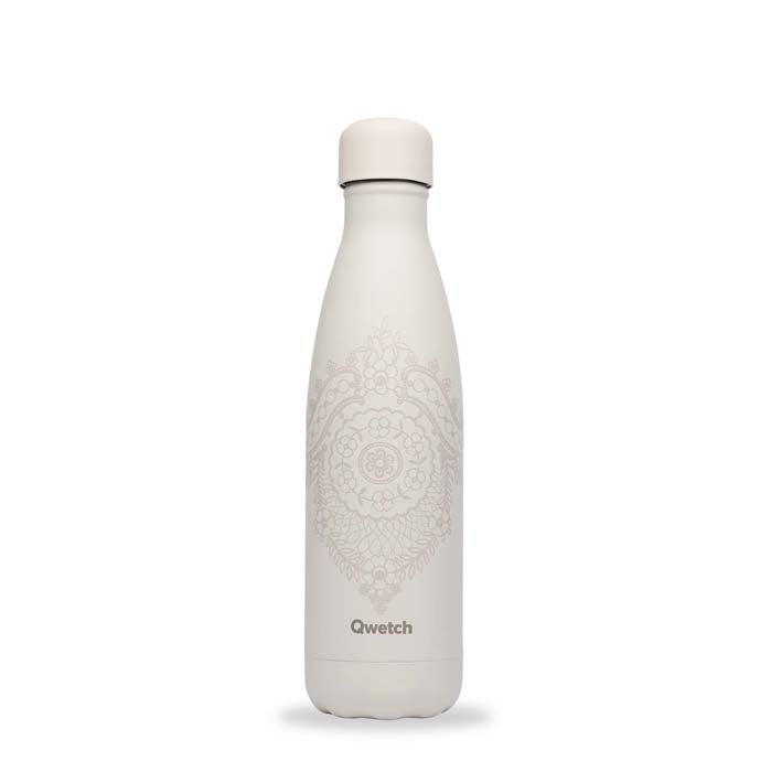 *NQP* Insulated Stainless Steel Bottle - Albertine Ivory - 500ml