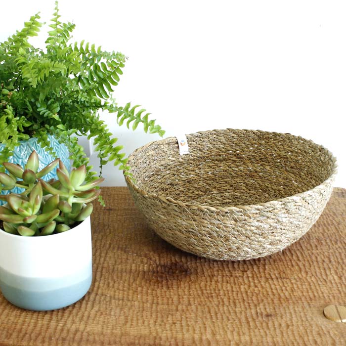Seagrass Bowl - Natural