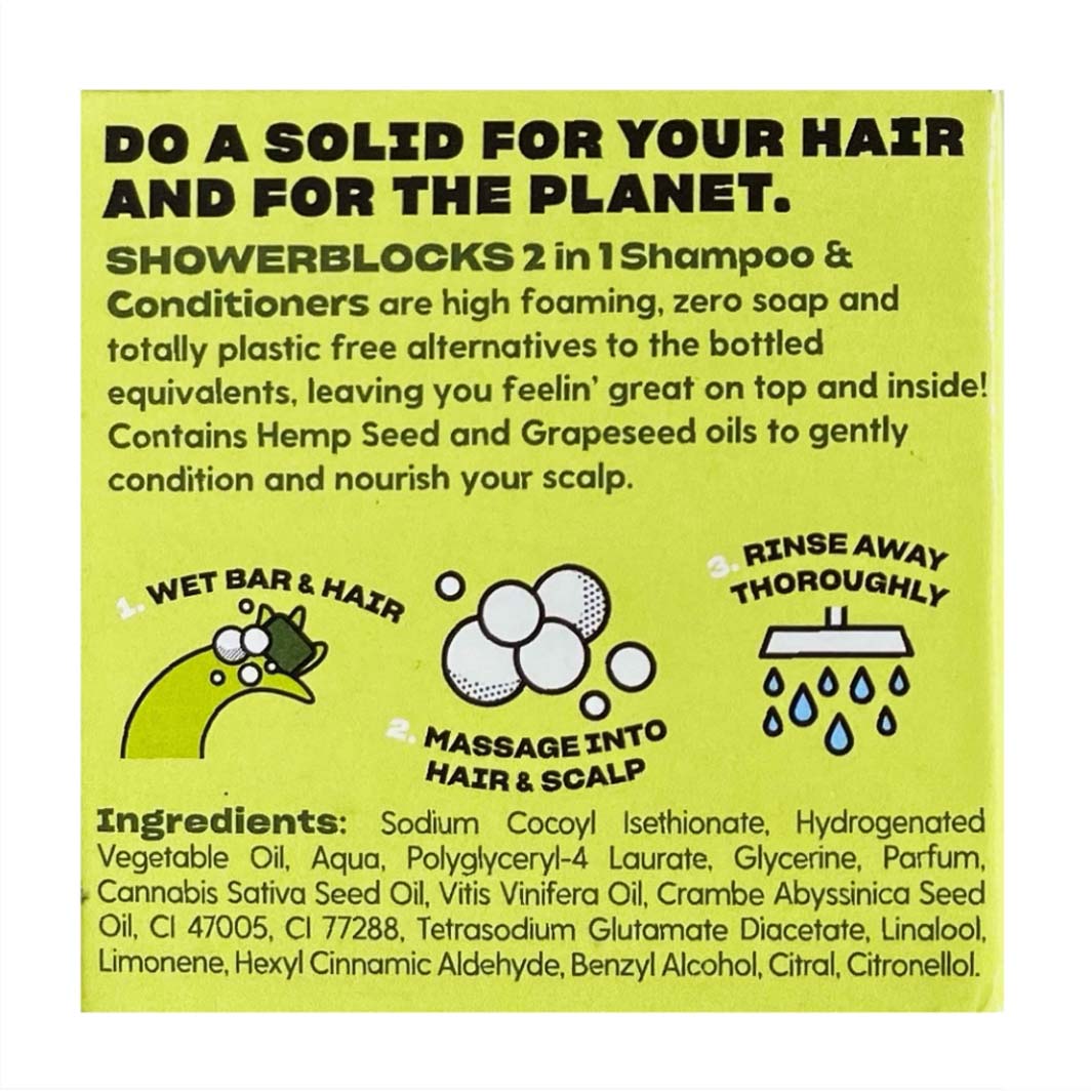 Kiwi & Lime 2 in 1 Shampoo & Conditioner - All Hair Types