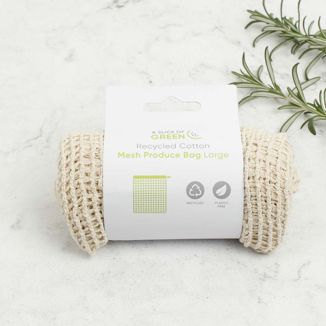 Recycled Cotton Mesh Produce Bags