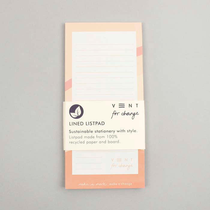 *NQP* Ideas Lined List Pad - Pink